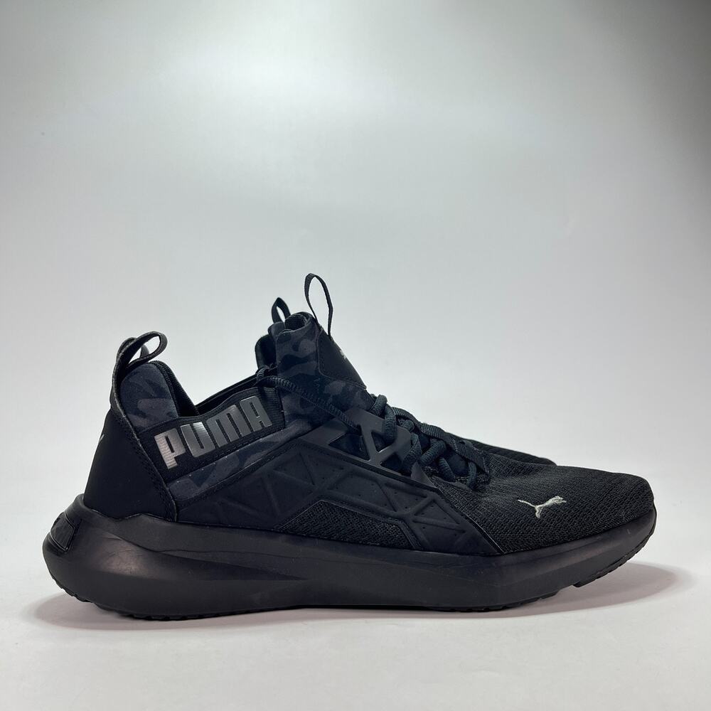PUMA Softride Enzo NXT Triple Black Athletic Running Shoes 376377-01 Mens Sz 12